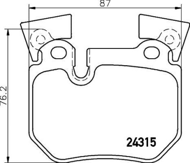 Гальмівні колодки дискові BREMBO P06 059