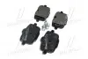Колодка тормозов. диск. BMW 5 (F10, F11) 11-,6 (F12) 640I, 650I CABRIO 11- задн. (выр-во) BREMBO P06 061 (фото 4)
