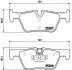 Гальмівні колодки дискові BREMBO P06 071X (фото 2)