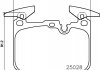 Тормозные колодки дисковые BREMBO P06 096X (фото 1)