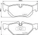 Тормозные колодки дисковые BREMBO P06 105 (фото 1)