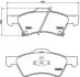 Гальмівні колодки дискові BREMBO P11 015 (фото 1)