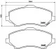 Тормозные колодки дисковые BREMBO P11 025 (фото 1)