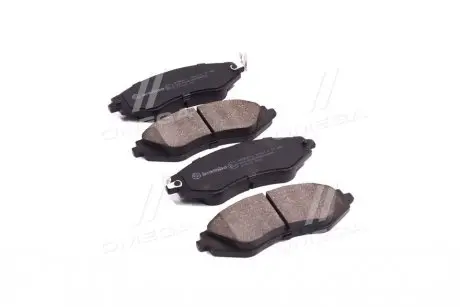 Колодка гальм. диск. CHEVROLET LACETTI передн. BREMBO P15 002