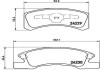 Гальмівні колодки дискові BREMBO P16 011 (фото 1)