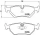 Тормозные колодки дисковые BREMBO P23 062 (фото 1)