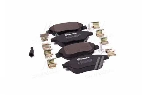Колодка гальм. диск. FIAT LINEA, BRAVO передн. BREMBO P23 087