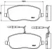 Гальмівні колодки дискові BREMBO P23 090 (фото 1)