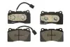 Тормозные колодки дисковые BREMBO P23 134X (фото 1)