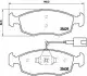 Гальмівні колодки дискові BREMBO P23 138 (фото 1)