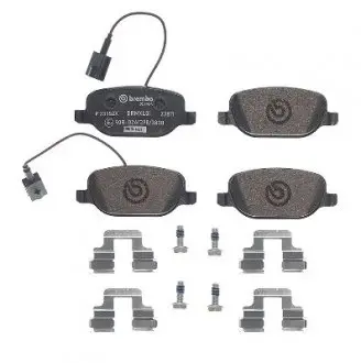 Тормозные колодки дисковые BREMBO P23 152X