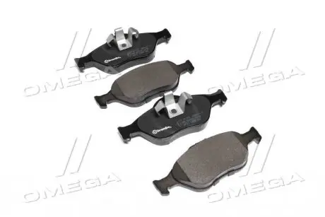 Колодка тормозов. диск. FORD FIESTA, FUSION, MAZDA 2 передн. (выр-во) BREMBO P24 055