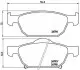 Тормозные колодки дисковые BREMBO P28 044X (фото 2)