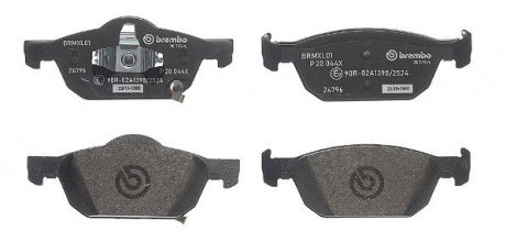 Тормозные колодки дисковые BREMBO P28 044X