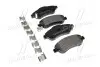 Колодка тормозов. диск. HONDA CR-V III передн. (выр-во) BREMBO P 28 045 (фото 1)