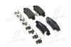 Колодка тормозов. диск. HONDA CR-V задн. (выр-во) BREMBO P 28 046 (фото 1)