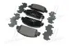 Колодка тормозов. диск. HONDA ACCORD 2013 г. передн. (выр-во) BREMBO P 28 077 (фото 4)