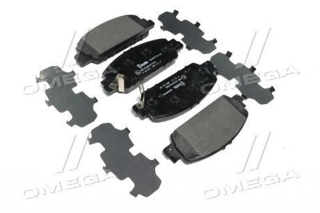 Колодка тормозов. диск. HONDA ACCORD 2013 г. передн. (выр-во) BREMBO P 28 077