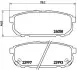Гальмівні колодки дискові BREMBO P30 023 (фото 1)