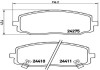 Гальмівні колодки дискові BREMBO P30 032 (фото 1)