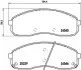 Гальмівні колодки дискові BREMBO P30 058 (фото 1)