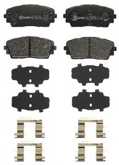 Тормозные колодки дисковые BREMBO P30 115