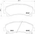Тормозные колодки дисковые BREMBO P34 007 (фото 1)