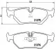 Тормозные колодки дисковые BREMBO P36 008 (фото 1)