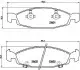 Гальмівні колодки дискові BREMBO P37 005 (фото 1)