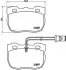 Тормозные колодки дисковые BREMBO P44 004 (фото 1)