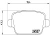 Комплект гальмівних колодок з 4 шт. дисків BREMBO P44 016 (фото 1)