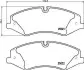 Тормозные колодки дисковые BREMBO P44 024 (фото 1)
