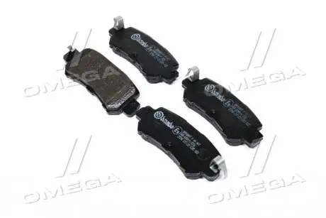 Колодка тормозов. диск. MAZDA CX-5 2.0 2011-, 2.2D 2012- задн. (выр-во) BREMBO P49 047