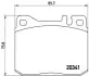 Тормозные колодки дисковые BREMBO P50 004 (фото 1)