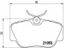 Гальмівні колодки дискові BREMBO P50 011 (фото 1)
