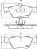 Тормозные колодки дисковые BREMBO P50 023 (фото 1)