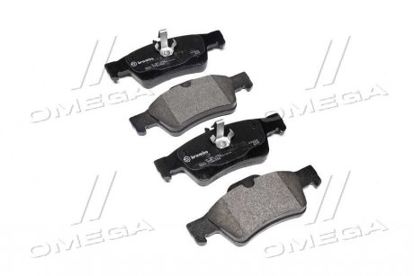 Колодка гальм. диск. MB C-CLASS (W203, S203), CLS (C219), E-CLASS задн. BREMBO P50 052