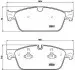 Колодка гальм. диск. передн. BREMBO P50 102 (фото 1)