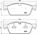 Гальмівні колодки дискові BREMBO P50 102X (фото 2)