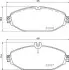 Тормозные колодки дисковые BREMBO P50 124 (фото 1)