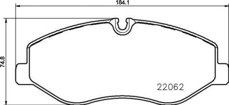 Гальмівні колодки дискові BREMBO P50 129