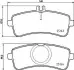 Гальмівні колодки дискові BREMBO P50 132 (фото 1)