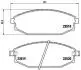 Гальмівні колодки дискові BREMBO P54 027 (фото 1)
