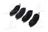 Колодка гальм. диск. NISSAN QASHQAI, RENAULT KOLEOS передн. BREMBO P56 058 (фото 3)