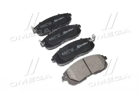 Колодка гальм. диск. NISSAN CUBE 1.5DCI 10-,TIIDA 1.5DCI-1.8 07-передн. BREMBO P56 065