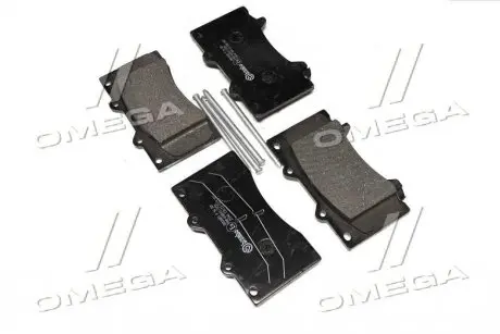Колодка тормозов. диск. Nissan PATROL III (Y62) 10 – передн. (выр-во) BREMBO P56 081