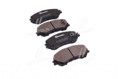 Колодка тормозов. диск. NISSAN QASHQAI, RENAULT KADJAR передн. (выр-во) BREMBO P56 100