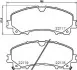 Гальмівні колодки дискові BREMBO P56 106 (фото 1)