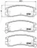 Тормозные колодки дисковые BREMBO P59 027 (фото 1)