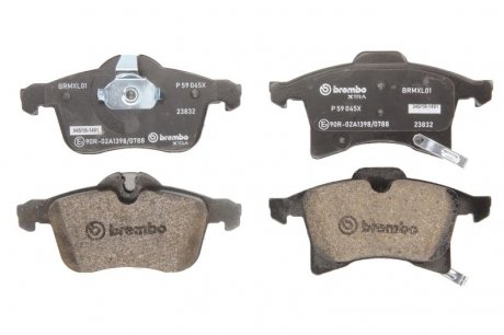 Тормозные колодки дисковые BREMBO P59 045X